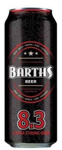 Barths Extra Strong dobozos sör 0,5l